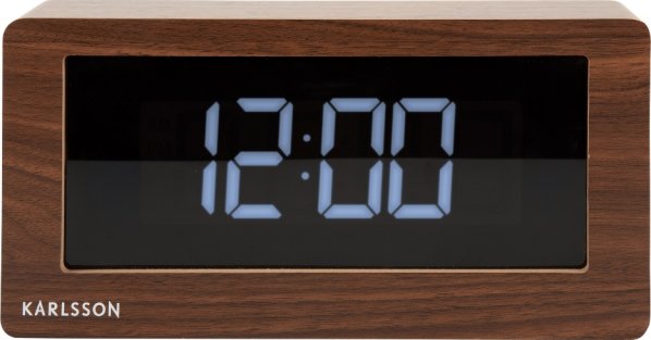 Stolní digitální budík KA5899DW Karlsson 25cm