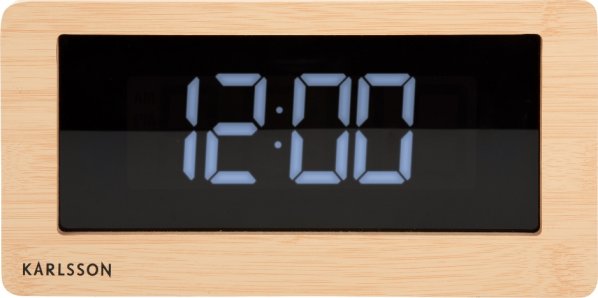 Stolní digitální hodiny KA5899WD Karlsson 25cm
