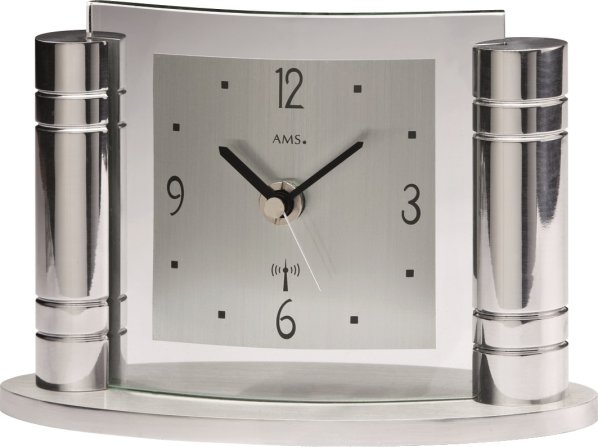 Stolní hodiny 5130 AMS řízené rádiovým signálem 18cm