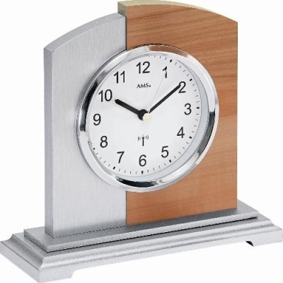 Stolní hodiny 5146 AMS řízené rádiovým signálem 17cm