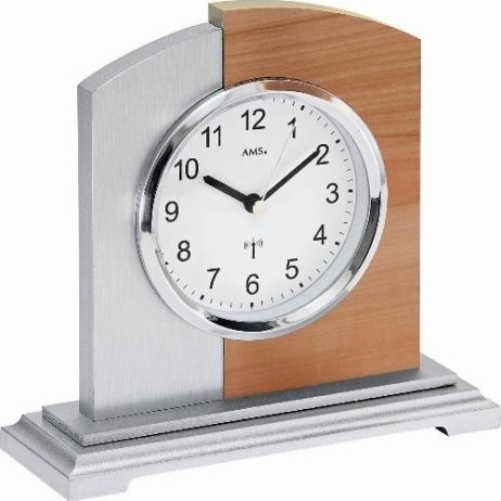 Stolní hodiny 5146 AMS řízené rádiovým signálem 17cm