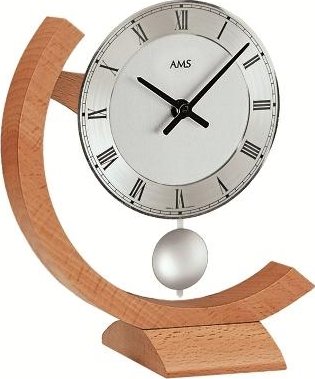 Stolní kyvadlové hodiny 163 AMS 22cm