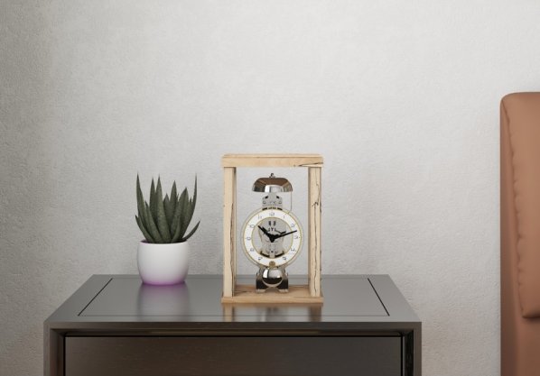 Stolní mechanické hodiny 23056-T30791 Hermle 26cm