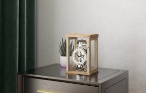 Stolní mechanické hodiny 23056-T30791 Hermle 26cm