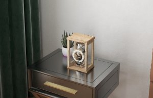 Stolní mechanické hodiny 23056-T30791 Hermle 26cm