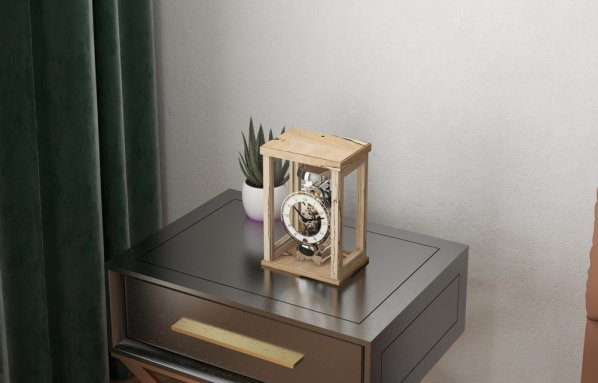 Stolní mechanické hodiny 23056-T30791 Hermle 26cm
