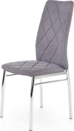 Světle šedá jídelní židle K309