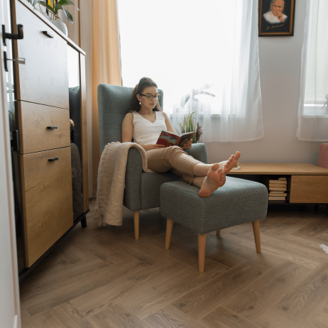 Mentolový taburet Homespot