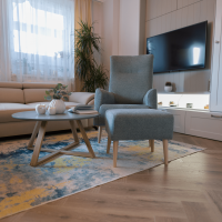 Mentolový taburet Homespot