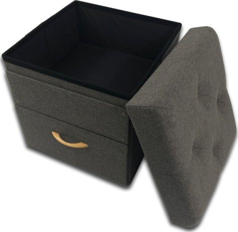 Šedý taburet SULOT TYP 1