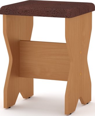 Taburet T-1 buk, Vinyl bronz