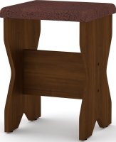 Taburet T-1 ořech, Vinyl bronz