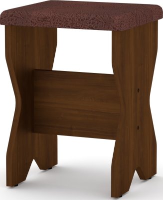 Taburet T-1 ořech, Vinyl bronz