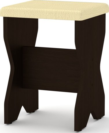 Taburet T-1 wenge, Vinyl slonová kost