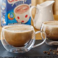 Termo sklenice Cool Cappuccino 280 ml set 2 ks