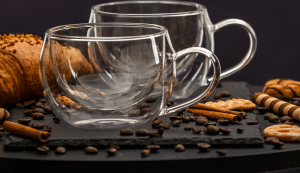 Termo sklenice Cool Cappuccino 280 ml set 2 ks