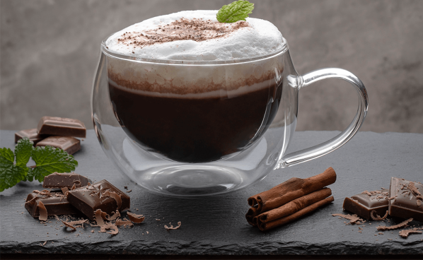 Termo sklenice Cool Cappuccino 280 ml set 2 ks