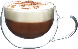 Termo sklenice Cool Cappuccino 280 ml set 2 ks