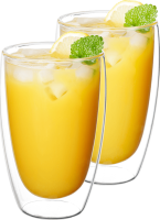 Termo sklenice Cool Latte 450 ml set 2 ks