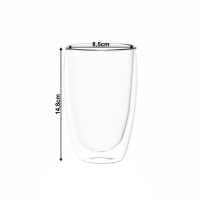 Termo sklenice Cool Latte 450 ml set 2 ks
