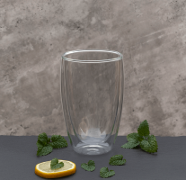 Termo sklenice Cool Latte 450 ml set 2 ks