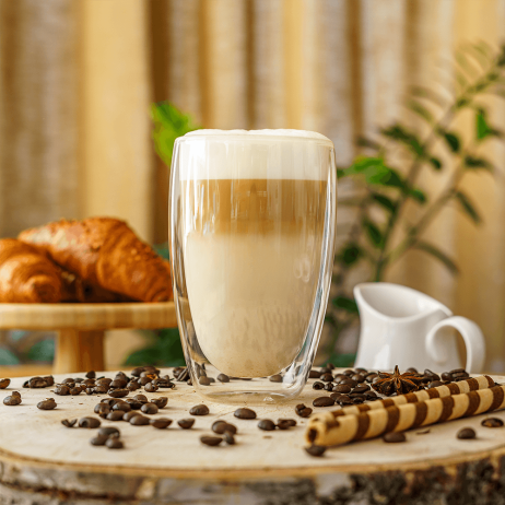 Termo sklenice Cool Latte 450 ml set 2 ks