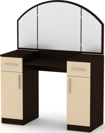 Toaletní stolek BEAUTY-04 wenge kombi
