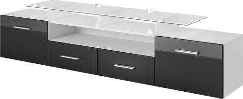 TV stolek Evora bílý