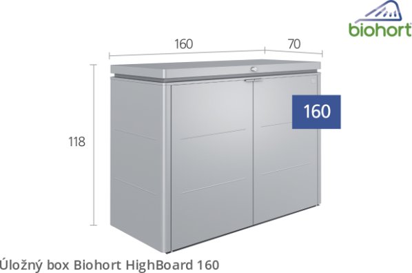 Úložný box HighBoard 160