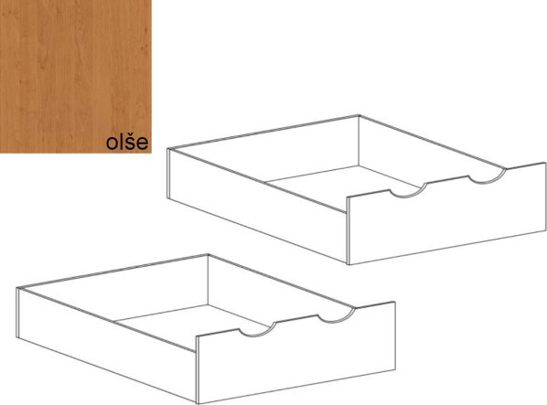 Úložný prostor k patrové posteli Sam