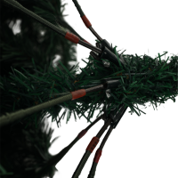Vánoční stromek CHRISTMAS TYP 10 s kovovým stojanem, 160 cm