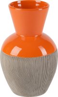 Váza Rotund add, oranžová
