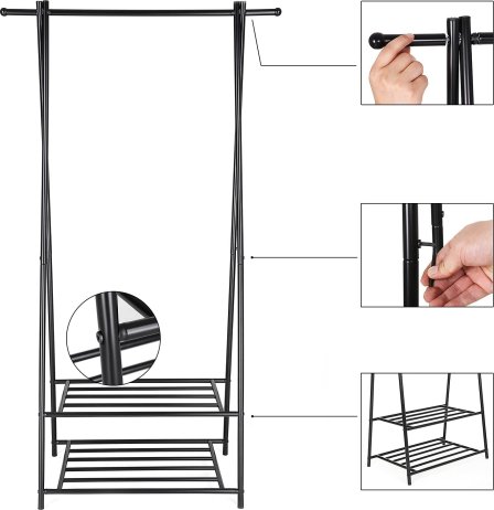Věšák na oblečení Industrial R05
