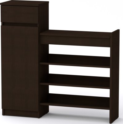 Policový botník TO-16 wenge