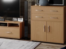 Komoda-2+2 wenge kombi