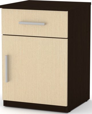 Noční stolek PKT-3 wenge kombi