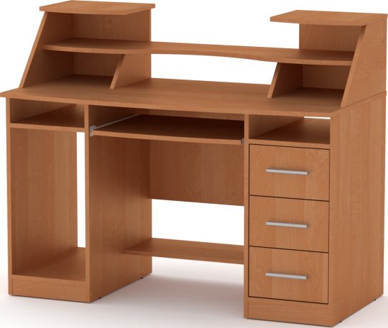 PC stůl KOMFORT-5 olše