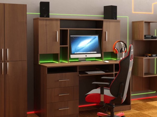 PC stůl MANAGER olše