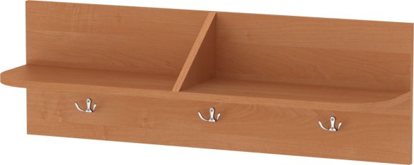 Nástěnný věšák V-3 olše