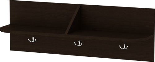 Nástěnný věšák V-3 wenge