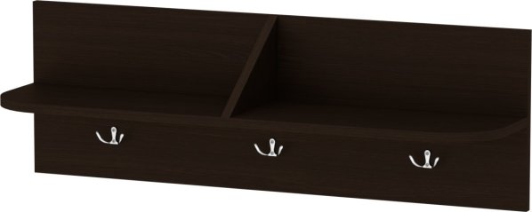 Nástěnný věšák V-3 wenge