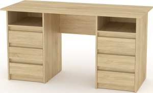 Psací stůl DEKAN-3 ABS wenge/javor