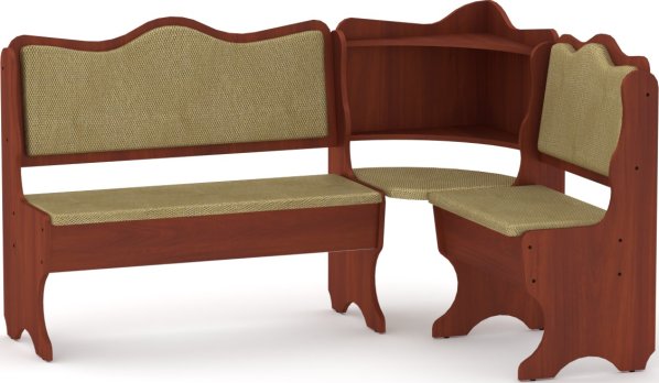Rohová lavice DAKAR wenge vinyl bronz