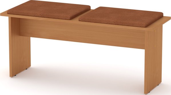 Taburet T-8 ABS buk, Vinyl červená