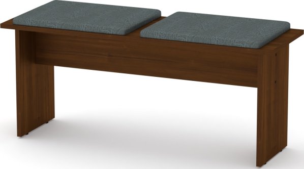Taburet T-8 ABS ořech, Vinyl šedá