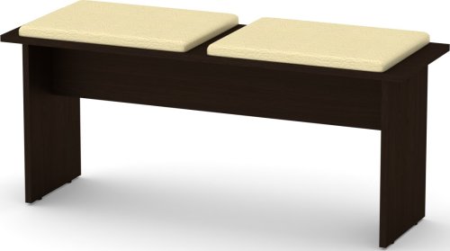 Taburet T-8 ABS wenge, Vinyl slonová kost