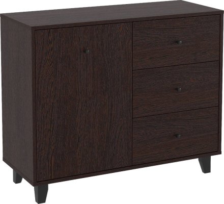 Komoda NORD 1D3Z wenge