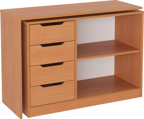 Rozkládací psací stůl VARIO buk