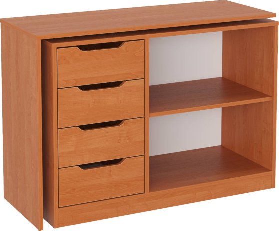 Rozkládací psací stůl VARIO olše