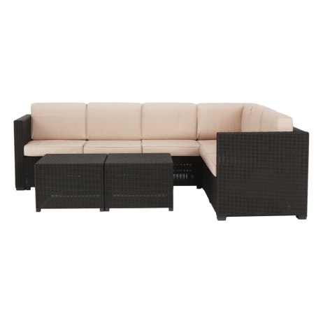 Zahradní ratanový set Pillar
